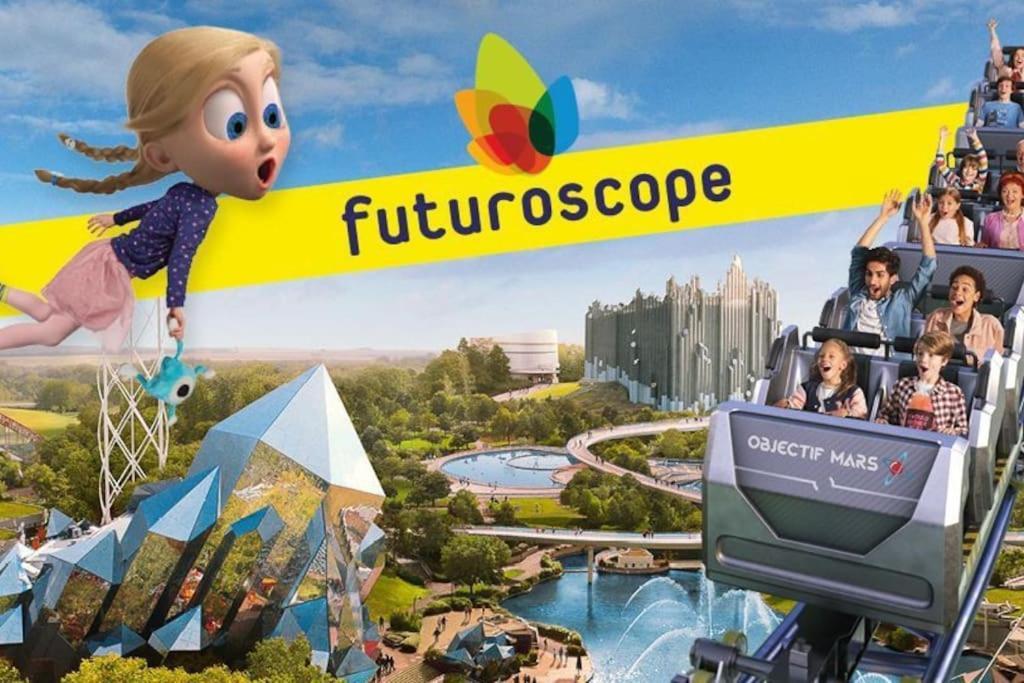 Maisons Martigny B - Proche Futuroscope Et Aquascope Chasseneuil-du-Poitou Kültér fotó